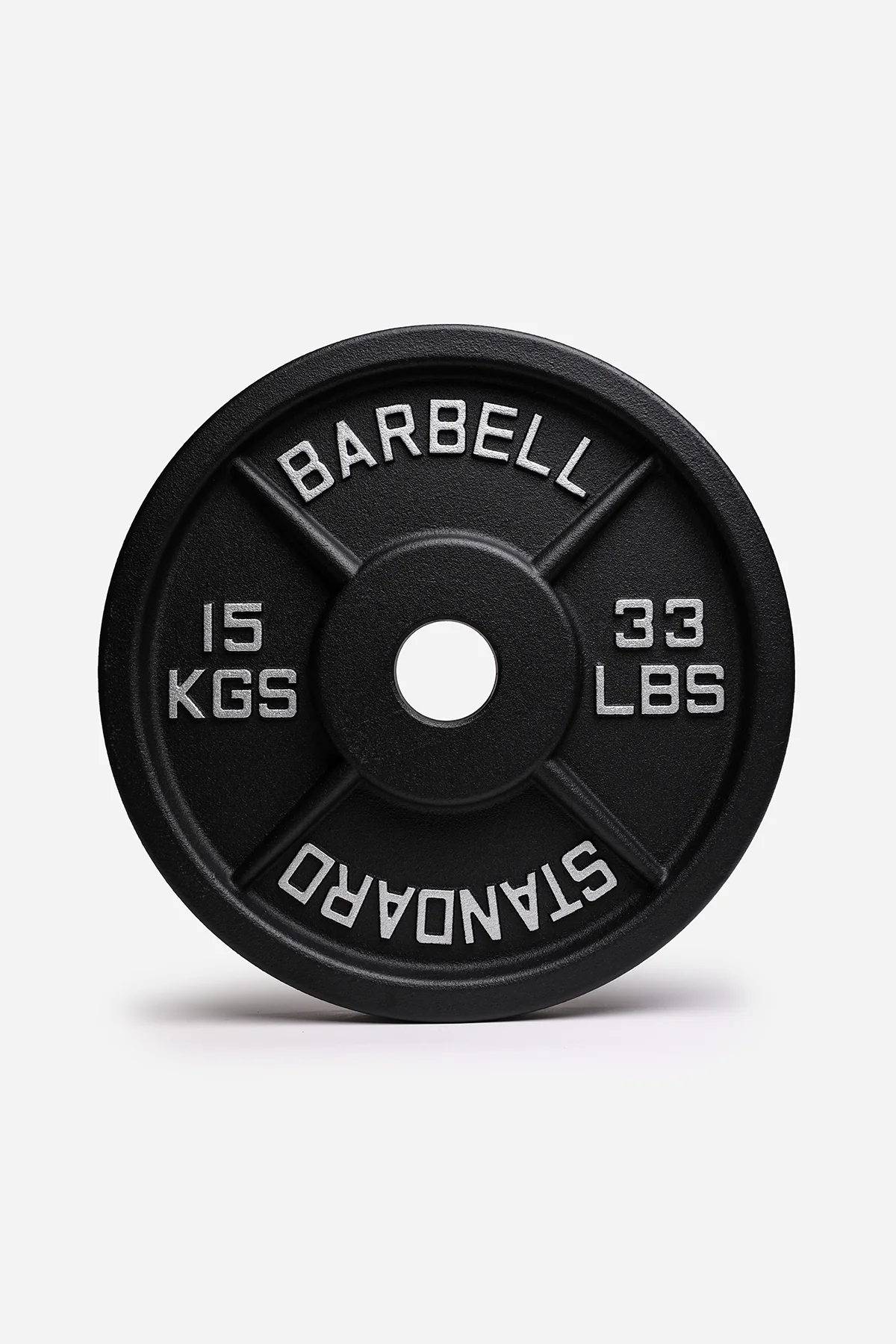 Northern Olympic Cast Iron Plates Pair - 15kg x 2 (30kg) - Image 2