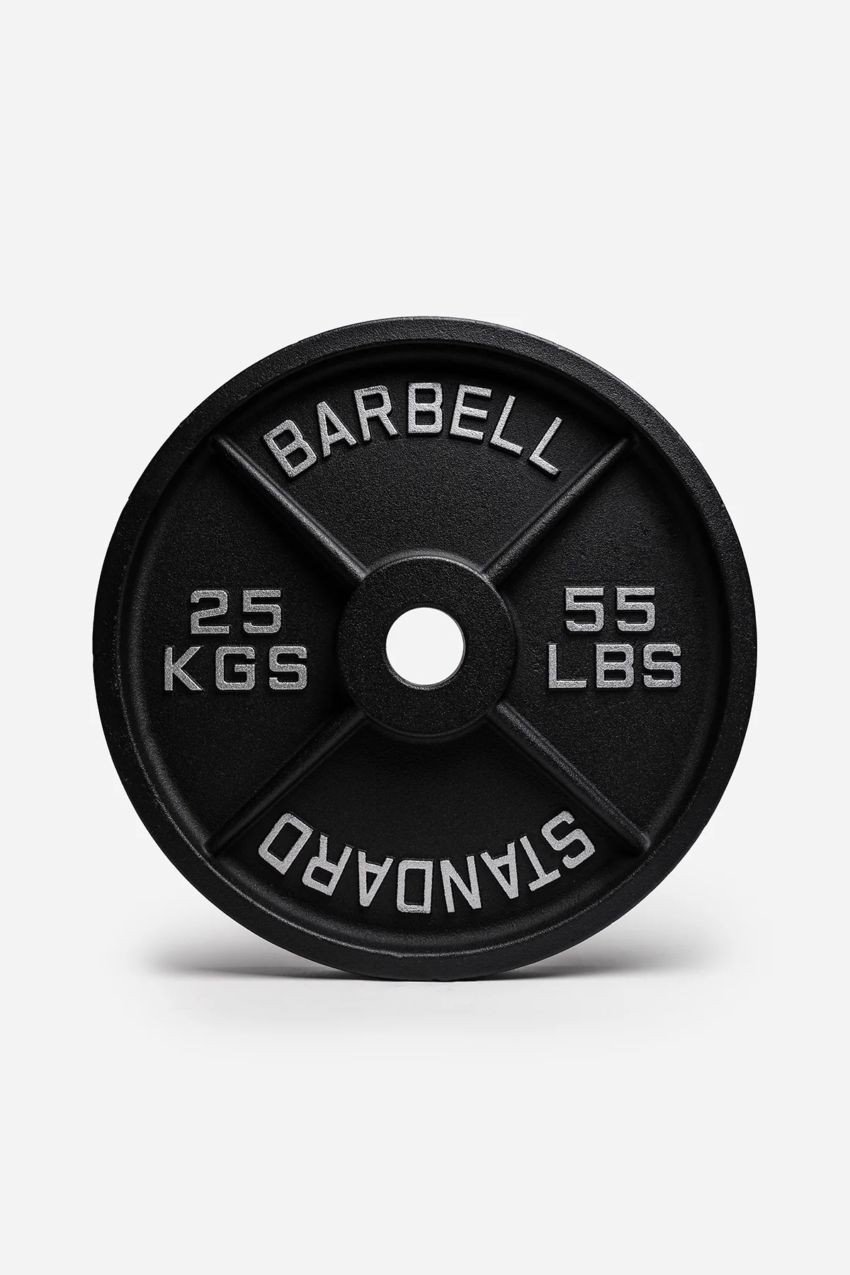 Northern Olympic Cast Iron Plates Pair - 25kg x 2 (50kg) - Image 2
