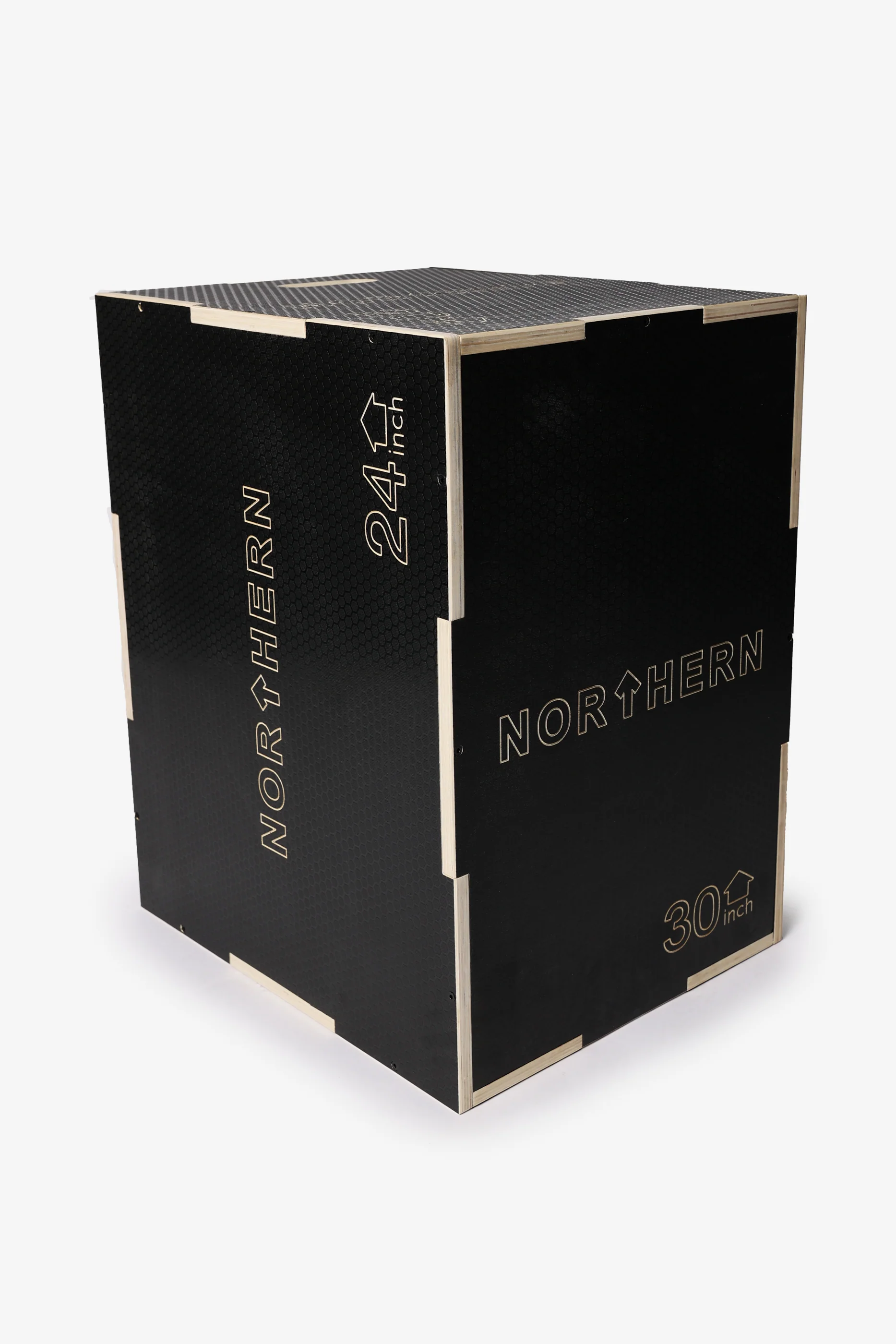 Northern Plyometric Plyo Jump Box Wood Premium Exercise Equipment - Large